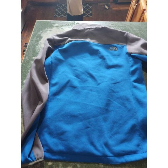 The North Face blue&grey zip up jacket sz Medium - Picture 5 of 5